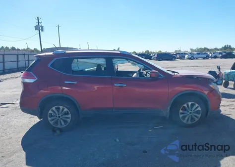 2016 Nissan Rogue Sv from USA, damaged, VIN KNMAT2MT2GP656410